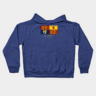 Queen Elizabeth Royal Standard of the United Kingdom Kids Hoodie